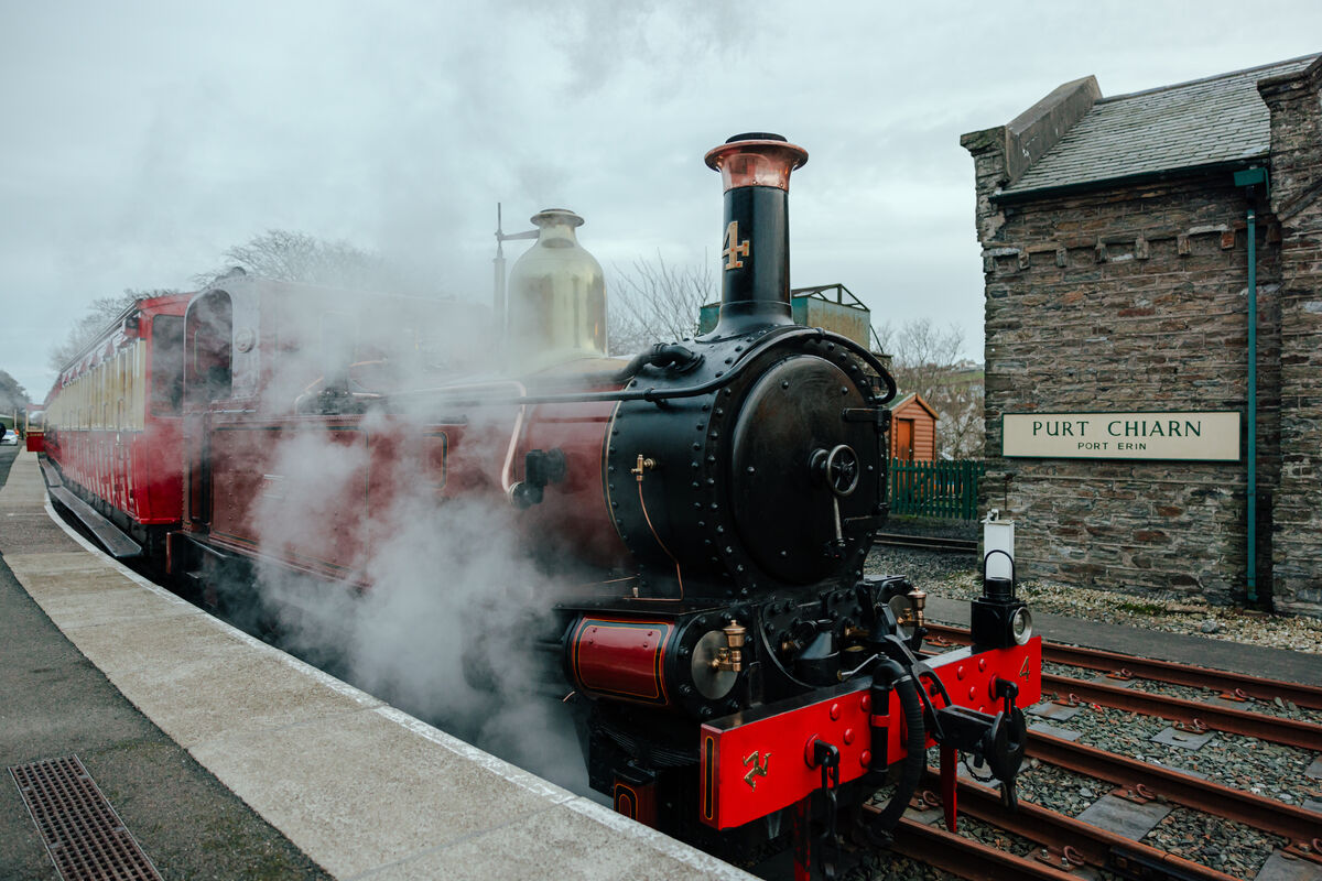 Steam Train Isle of Man